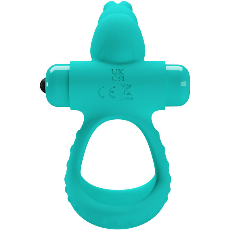 PRETTY LOVE - ANNEAU VIBRANT LAPIN FIGGY VERT