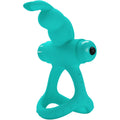 PRETTY LOVE - ANNEAU VIBRANT LAPIN FIGGY VERT