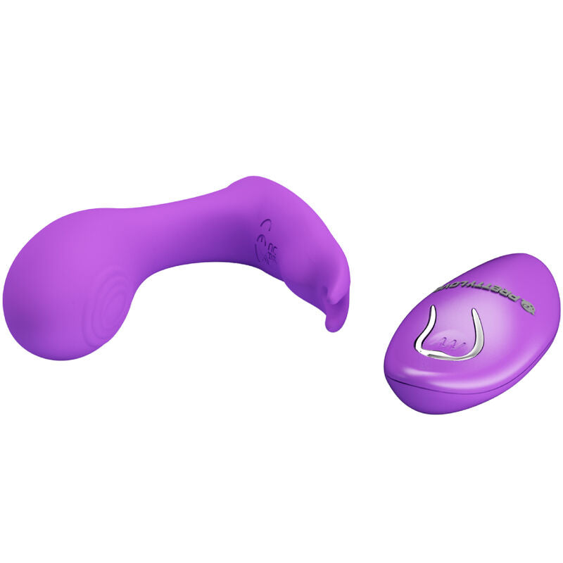 PRETTY LOVE - IDABELLE TÉLÉCOMMANDE VIBRANTE ET PULSATOIRE VIOLETTE