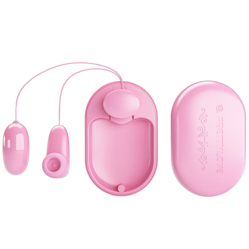 PRETTY LOVE - MAGIC BOX BOULE DE GEYSHA & STIMULATEUR ROSE