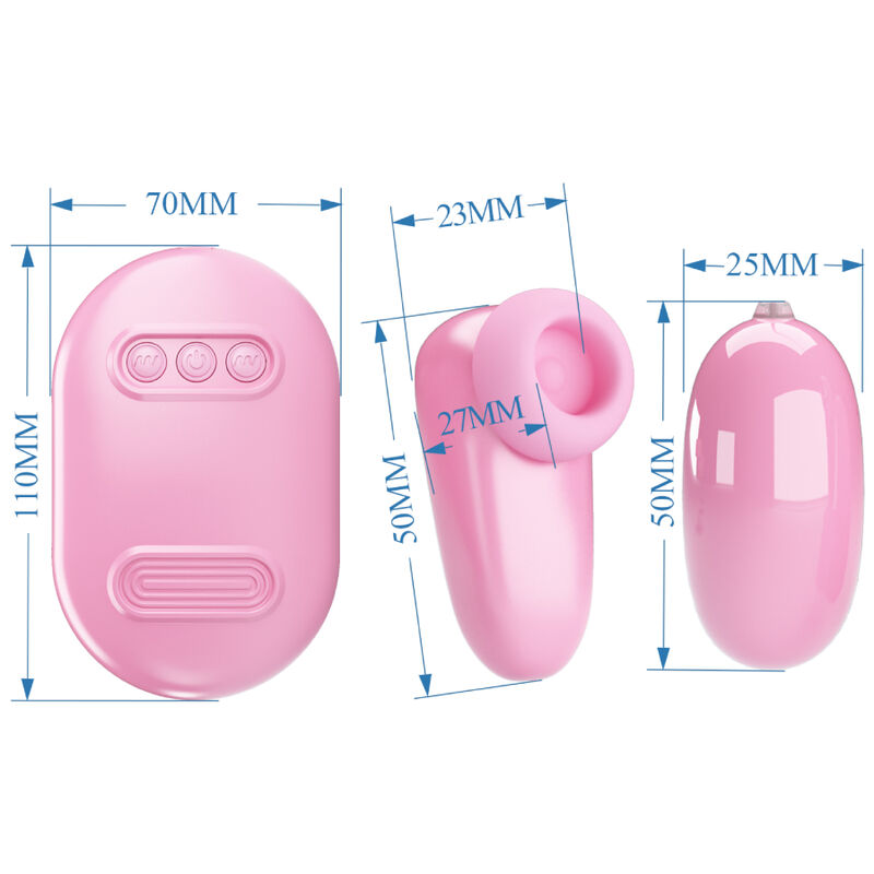 PRETTY LOVE - MAGIC BOX BOULE DE GEYSHA & STIMULATEUR ROSE