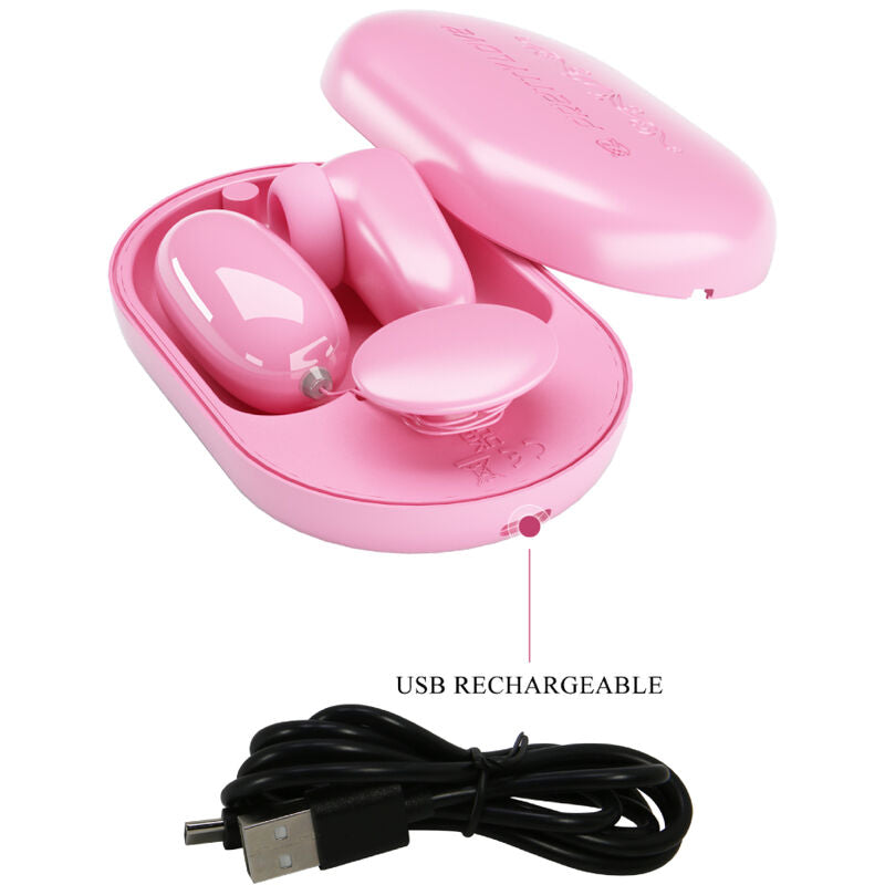PRETTY LOVE - MAGIC BOX BOULE DE GEYSHA & STIMULATEUR ROSE