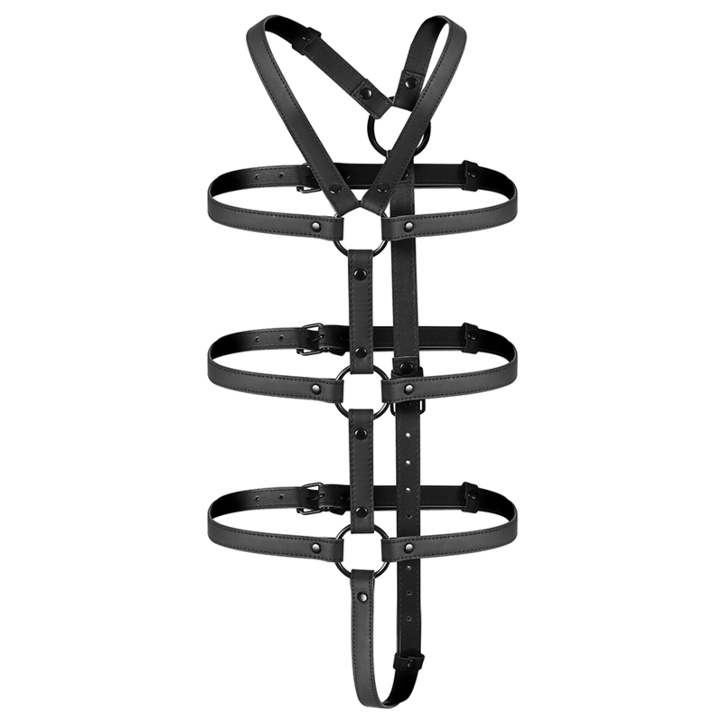 FETISH SOUMISSION BONDAGE - HARNAIS RÉGLABLE POUR TORSE ET BRAS