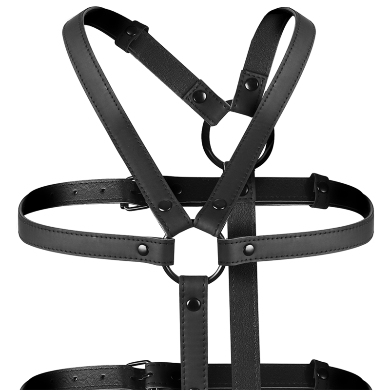 FETISH SOUMISSION BONDAGE - HARNAIS RÉGLABLE POUR TORSE ET BRAS