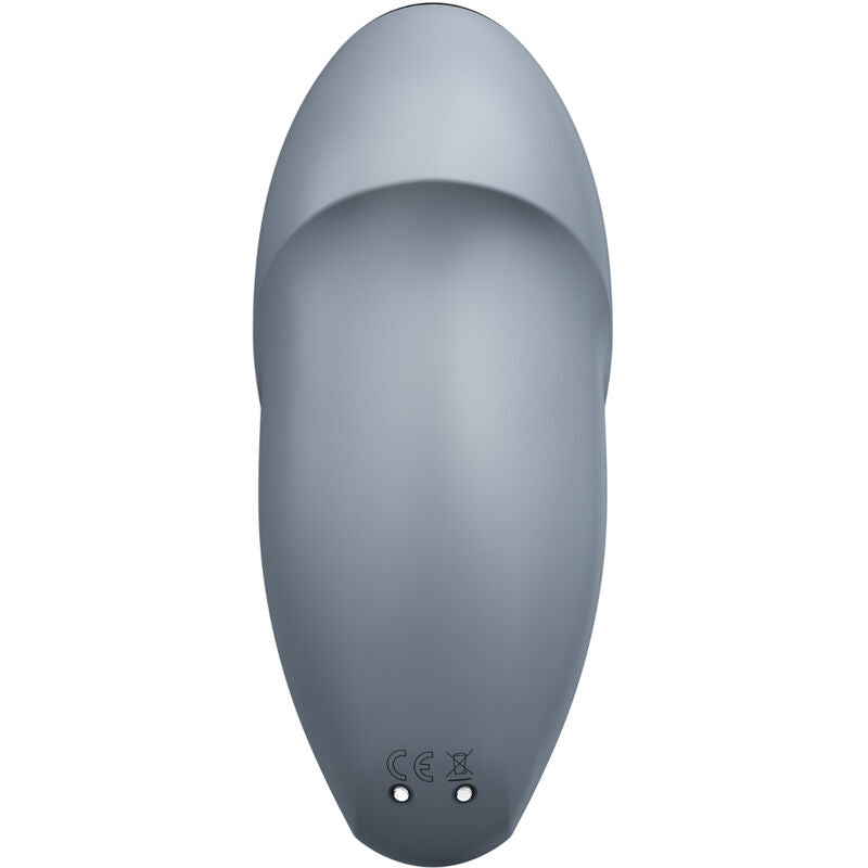 SATISFYER - TAP & CLIMAX 1 VIBREUR LAY-ON ROUGE