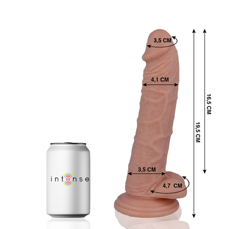 MR INTENSE - PÉNIS RÉALISTE 19,5 CM -O- 4,1 CM