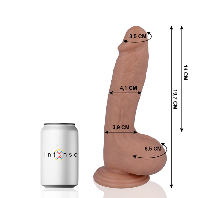 MR INTENSE - PÉNIS RÉALISTE 19,7 CM -Ø- 4,1 CM