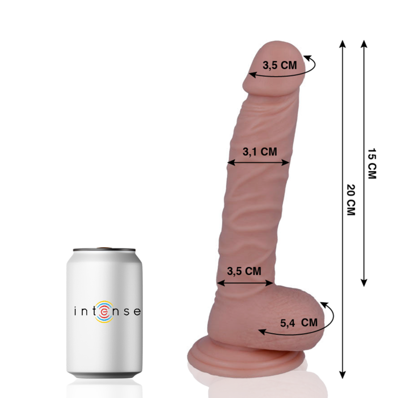 MR INTENSE - PÉNIS 19 RÉALISTE 20 CM -O- 3,1 CM