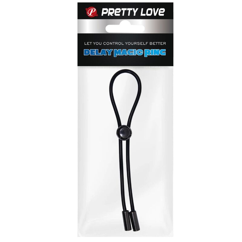 PRETTY LOVE - ANNEAU PÉNIEN ET TESTICULAIRE AVEC CORDON