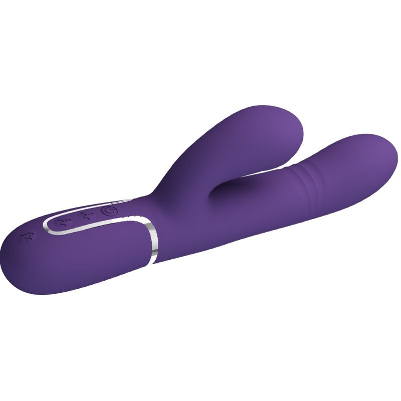 PRETTY LOVE - VIBROMASSEUR MULTIFONCTION POINT G VIOLET