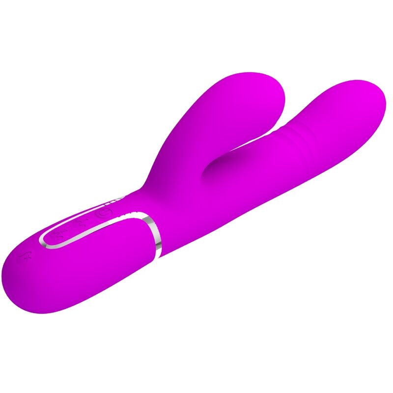PRETTY LOVE - VIBROMASSEUR MULTIFONCTION POINT G FUCHSIA
