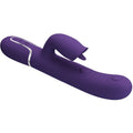 PRETTY LOVE - VIBROMASSEUR LAPIN AVEC LÉCHAGES VIOLETS