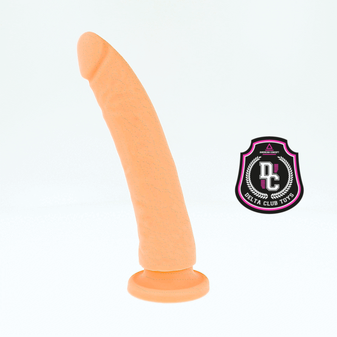 DELTA CLUB - TOYS DILDO NATUREL SILICONE MÉDICALE 20 CM -O- 4 CM