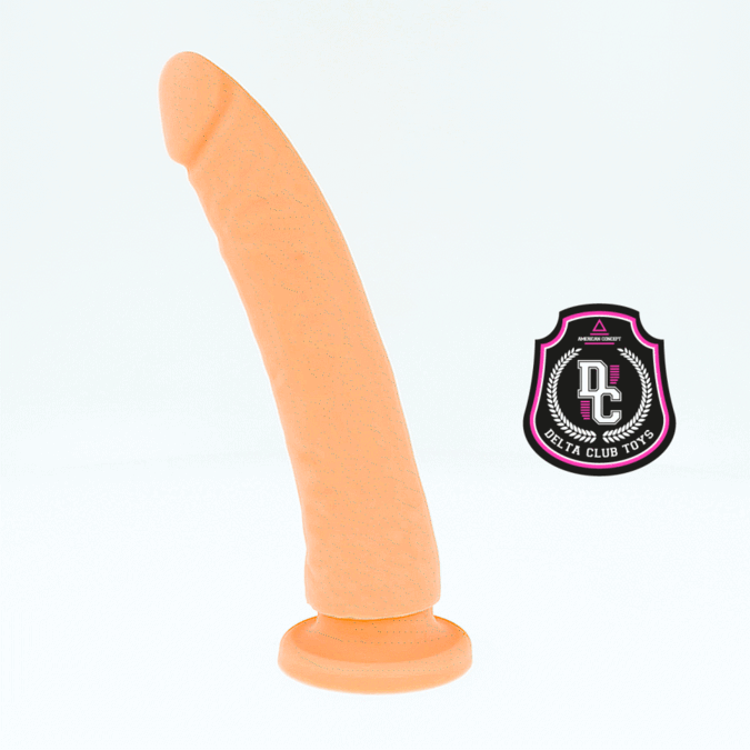DELTA CLUB - TOYS DILDO NATUREL EN SILICONE MÉDICAL 23 CM -Ø- 4,5 CM
