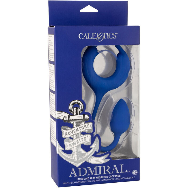 CALEXOTICS - ADMIRAL ANNEAU DE COQ LESTÉ BLEU