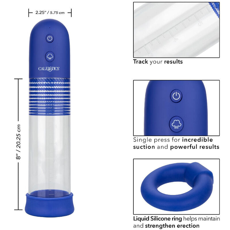 CALEXOTICS - KIT POMPE À ÉRECTION AMIRAL RECHARGEABLE