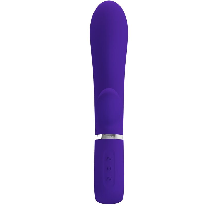 PRETTY LOVE - VIBROMASSEUR MULTIFONCTION POINT G THOMAS VIOLET