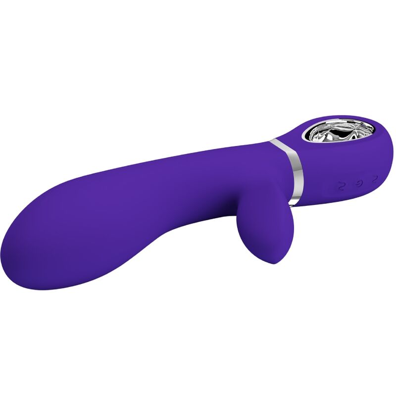 PRETTY LOVE - VIBROMASSEUR MULTIFONCTION POINT G THOMAS VIOLET