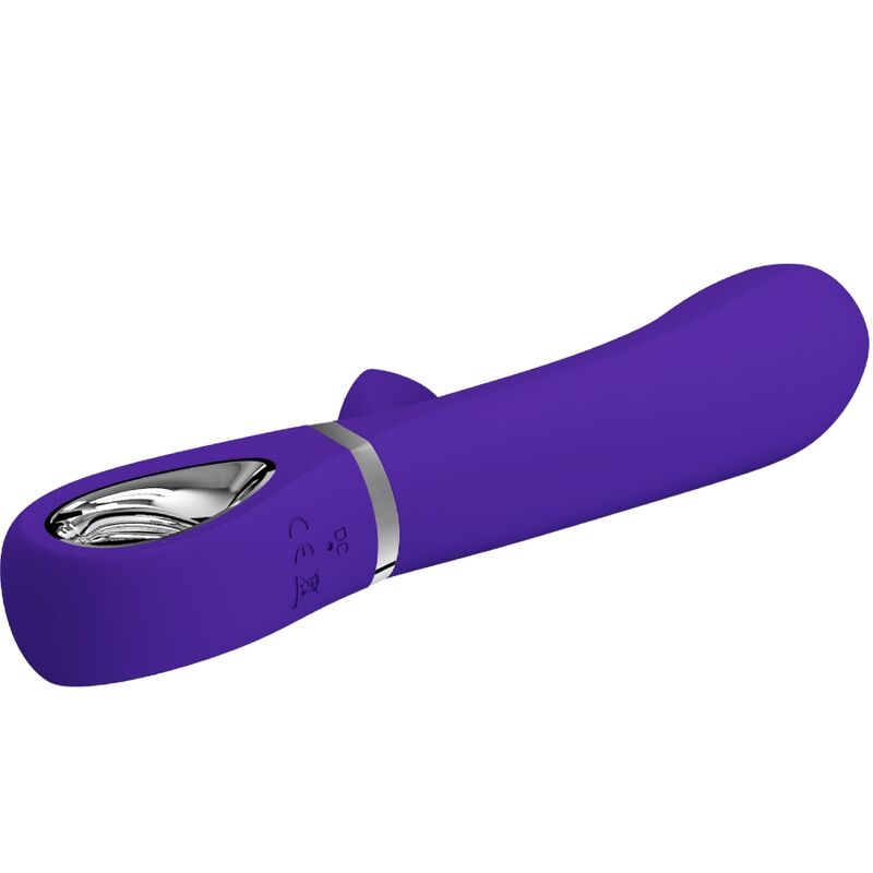 PRETTY LOVE - VIBROMASSEUR MULTIFONCTION POINT G THOMAS VIOLET