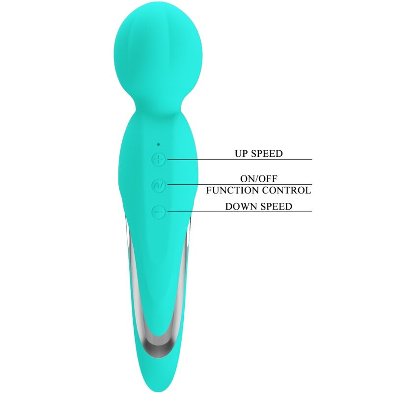 PRETTY LOVE - WALTER VIBRATEUR BAGUETTE VERT AQUA