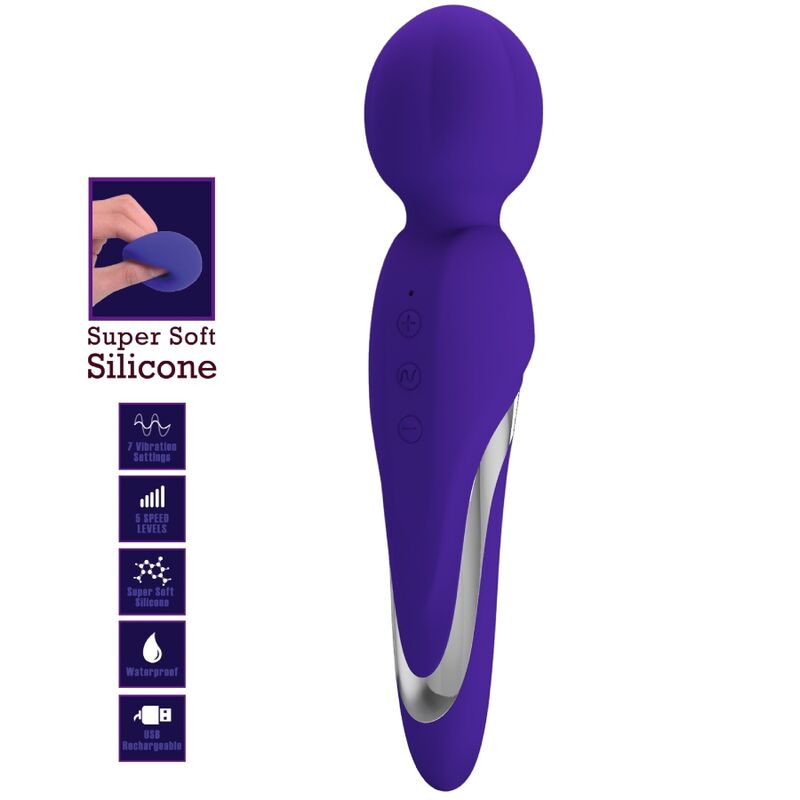 PRETTY LOVE - VIBRATEUR BAGUETTE WALTER VIOLET