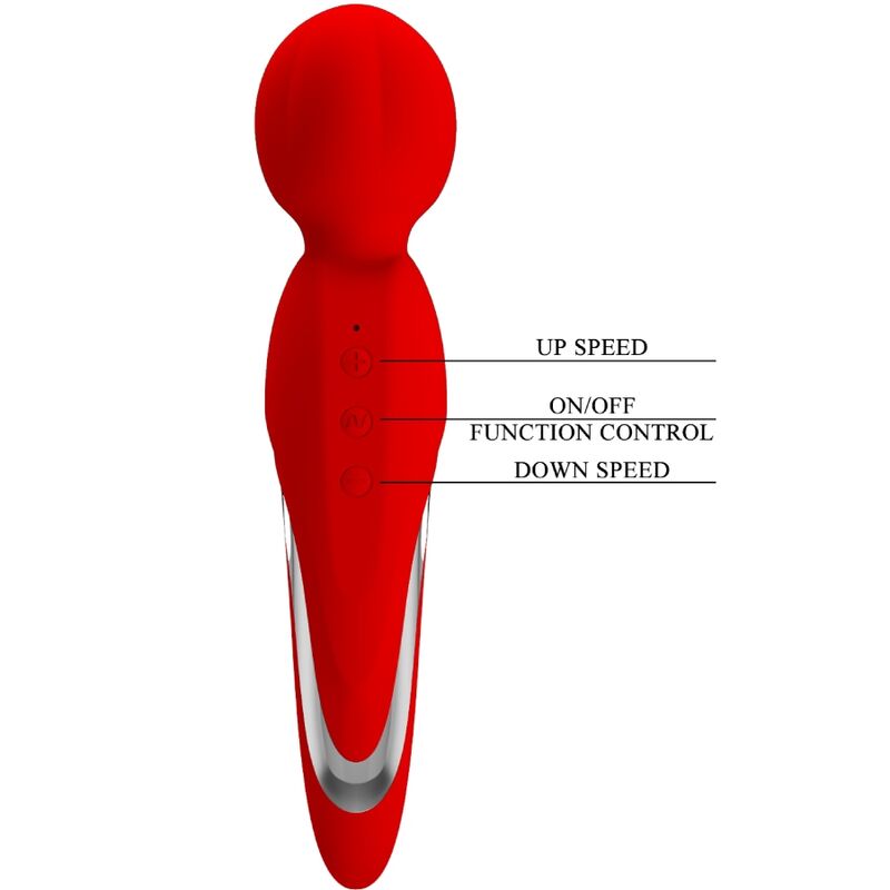 PRETTY LOVE - WALTER VIBRATEUR-BAGUETTE ROUGE