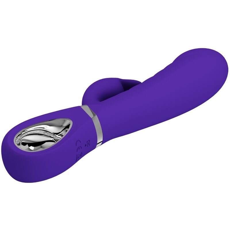 PRETTY LOVE - VIBROMASSEUR MULTIFONCTION G-SPOT PRESCOTT VIOLET