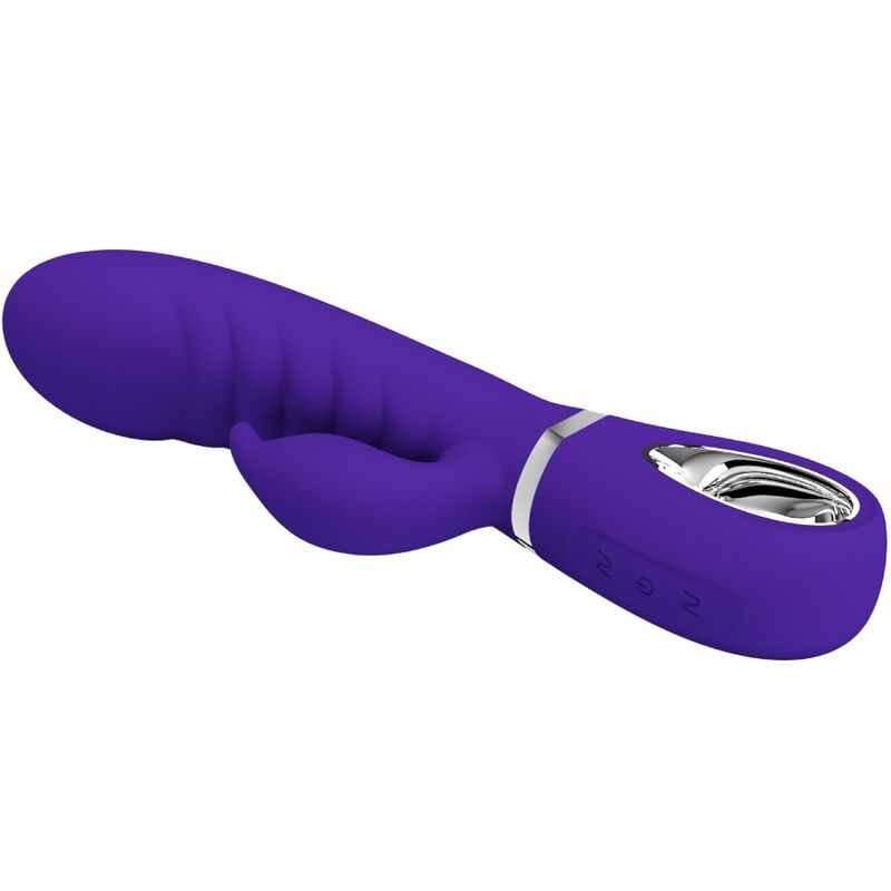 PRETTY LOVE - VIBROMASSEUR MULTIFONCTION G-SPOT PRESCOTT VIOLET