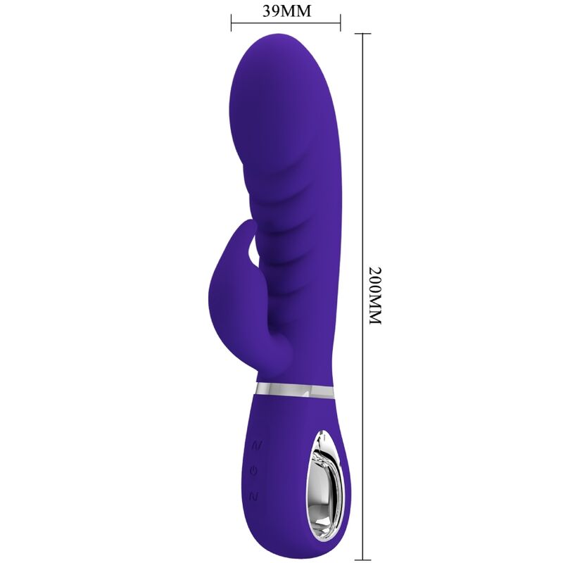 PRETTY LOVE - VIBROMASSEUR MULTIFONCTION G-SPOT PRESCOTT VIOLET