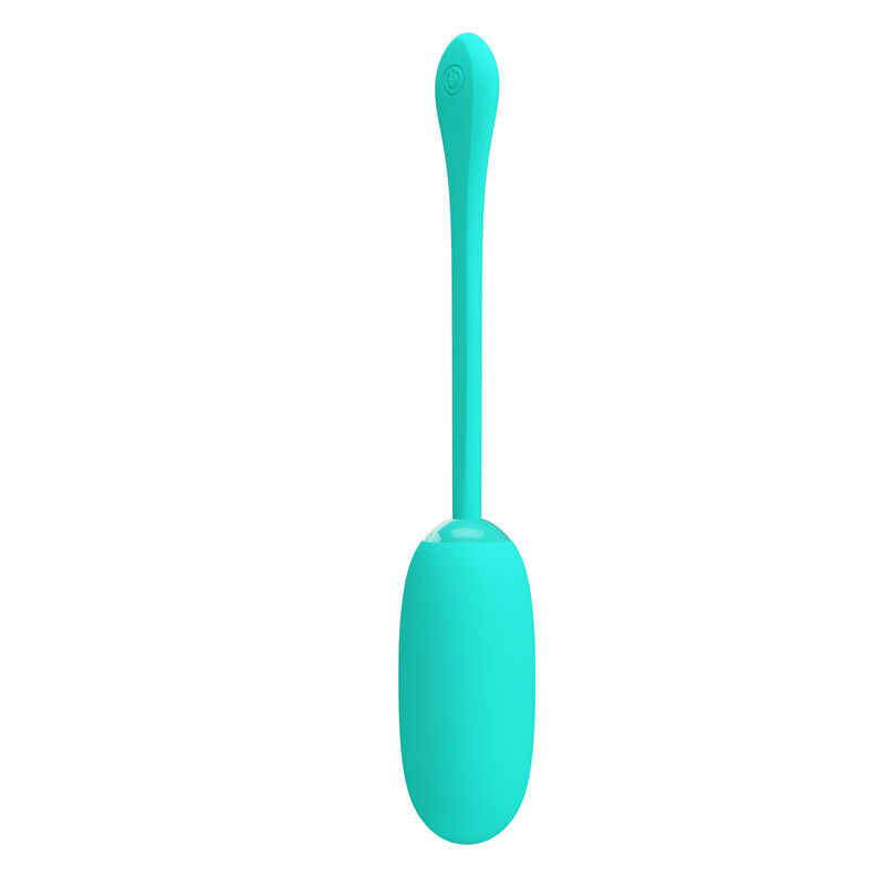 PRETTY LOVE - JULIUS OEUF VIBRANT ÉTANCHE ET RECHARGEABLE AQUA GREEN