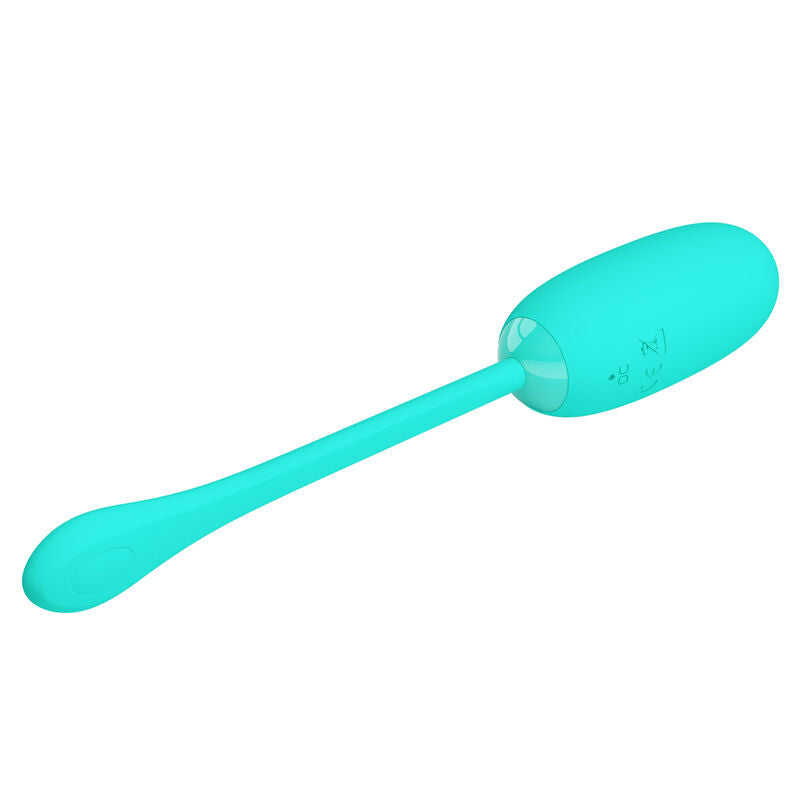 PRETTY LOVE - JULIUS OEUF VIBRANT ÉTANCHE ET RECHARGEABLE AQUA GREEN
