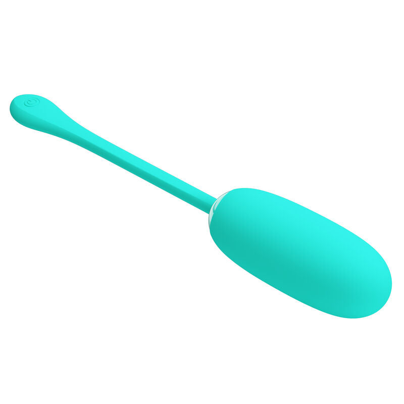 PRETTY LOVE - JULIUS OEUF VIBRANT ÉTANCHE ET RECHARGEABLE AQUA GREEN