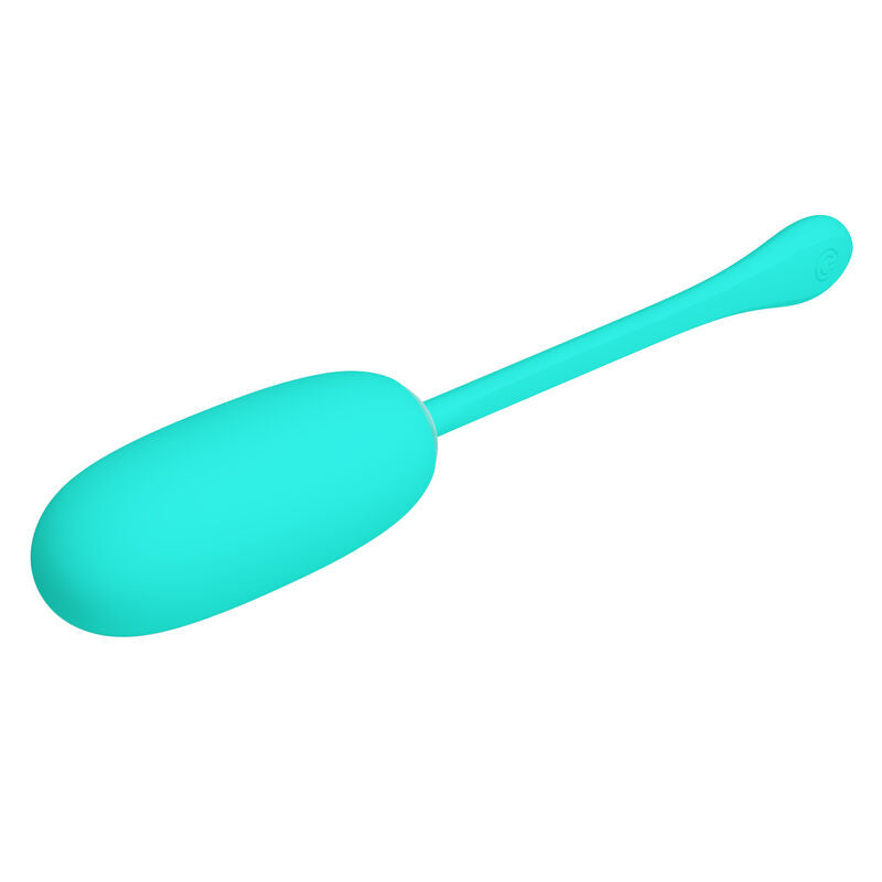 PRETTY LOVE - JULIUS OEUF VIBRANT ÉTANCHE ET RECHARGEABLE AQUA GREEN