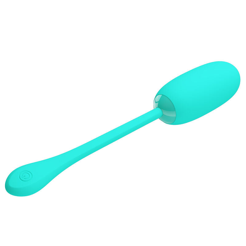 PRETTY LOVE - JULIUS OEUF VIBRANT ÉTANCHE ET RECHARGEABLE AQUA GREEN