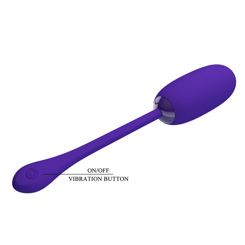 PRETTY LOVE - JULIUS OEUF VIBRANT ÉTANCHE RECHARGEABLE VIOLET
