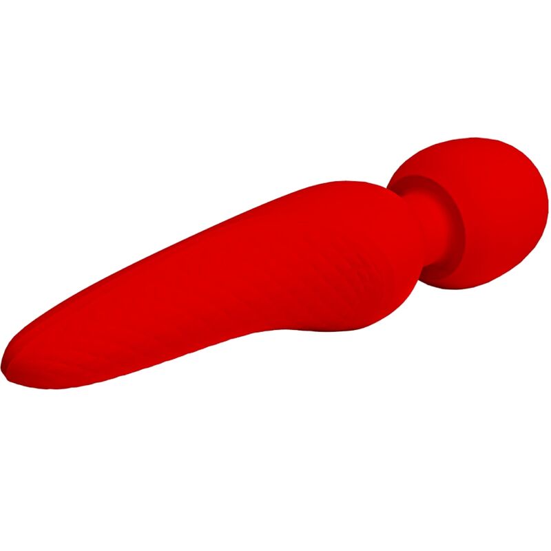 PRETTY LOVE - MEREDITH MASSAGEUR 12 MODES DE VIBRATION ROUGE