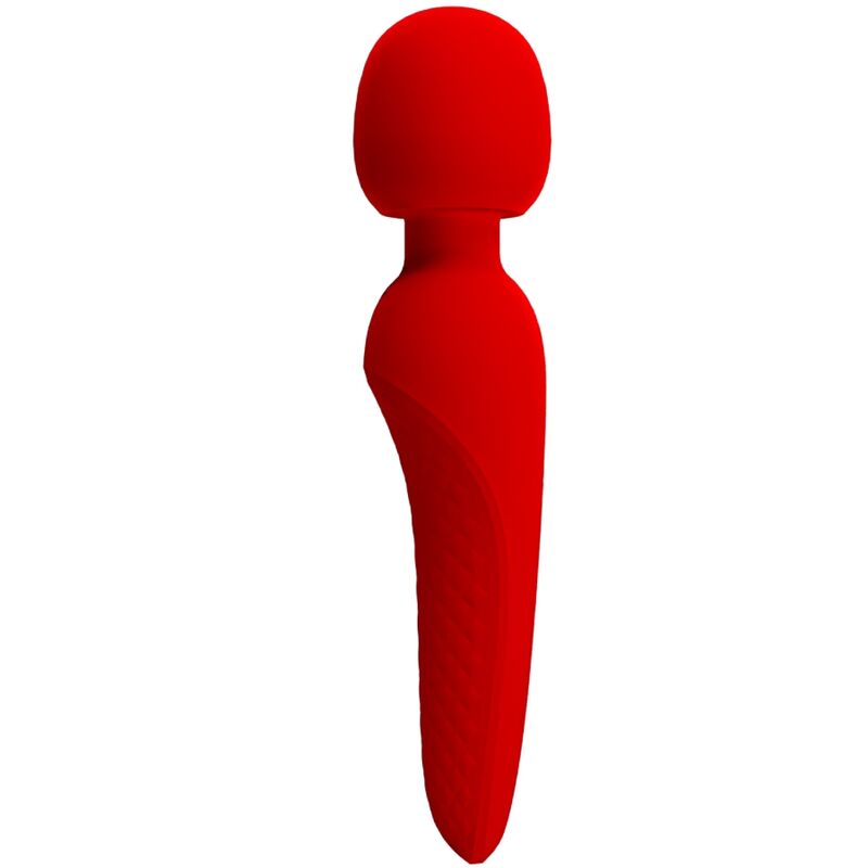 PRETTY LOVE - MEREDITH MASSAGEUR 12 MODES DE VIBRATION ROUGE