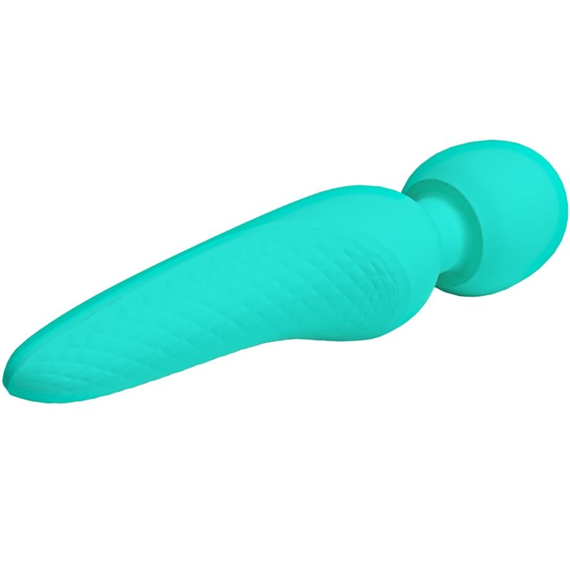 PRETTY LOVE - MEREDITH MASSAGEUR 12 MODES DE VIBRATION VERT AQUA