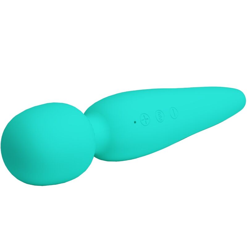 PRETTY LOVE - MEREDITH MASSAGEUR 12 MODES DE VIBRATION VERT AQUA
