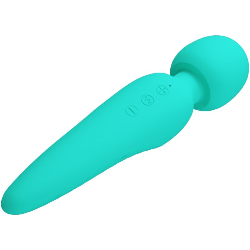 PRETTY LOVE - MEREDITH MASSAGEUR 12 MODES DE VIBRATION VERT AQUA