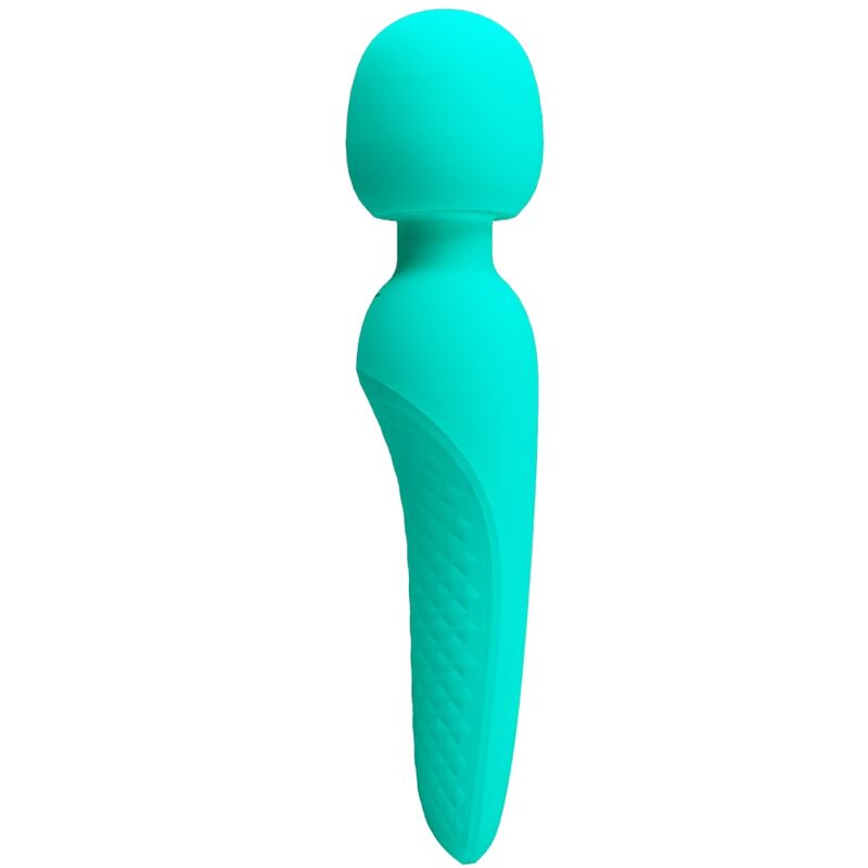 PRETTY LOVE - MEREDITH MASSAGEUR 12 MODES DE VIBRATION VERT AQUA