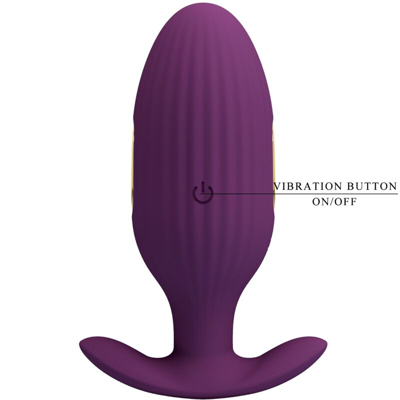 PRETTY LOVE - JEFFERSON PLUG ANAL TÉLÉCOMMANDÉ VIOLET