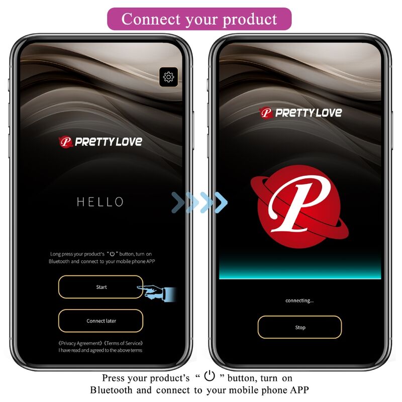 PRETTY LOVE - JEFFERSON PLUG ANAL TÉLÉCOMMANDÉ VIOLET