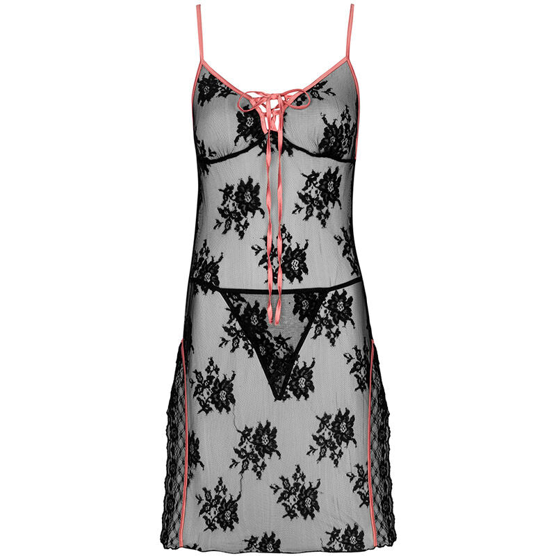 LIVCO CORSETTI FASHION - KARONIN LC 90628 JUPE + CULOTTE NOIR