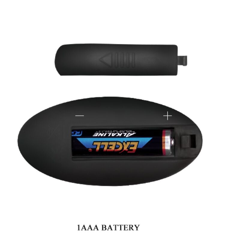 MR PLAY - VIBRATEUR PUISSANT AVEC TÉLÉCOMMANDE, PLUG ANAL, NOIR