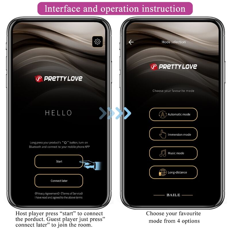 PRETTY LOVE - ELVIRA BOULES DE GYNÉCOLOGIE TÉLÉCOMMANDE APP VIOLET
