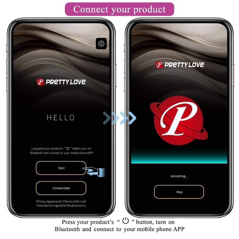 PRETTY LOVE - ELVIRA BOULES DE GYNÉCOLOGIE TÉLÉCOMMANDE APP VIOLET