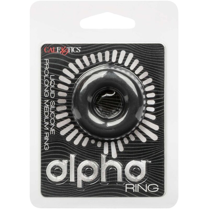 CALEXOTICS - ALPHA PROLONG MEDIUM RING NOIR