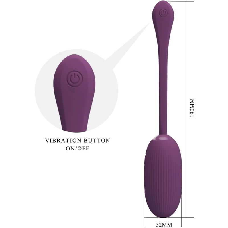PRETTY LOVE - DOREEN ŒUF VIBRANT RECHARGEABLE VIOLET
