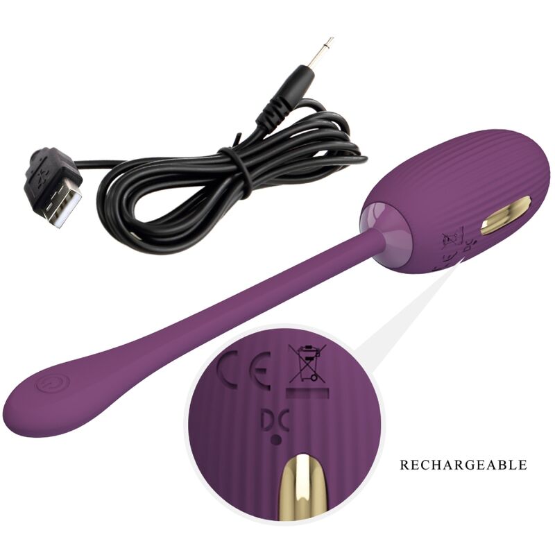 PRETTY LOVE - DOREEN ŒUF VIBRANT RECHARGEABLE VIOLET